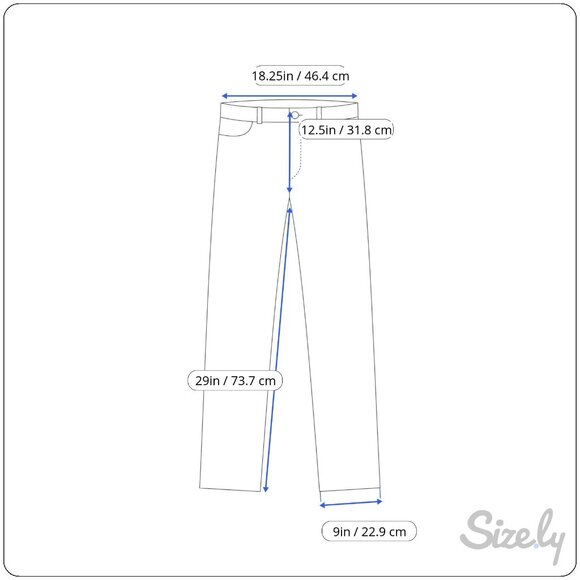 Rustler Advantage Jeans Mens 38x29 (Fits 37x29) Blue Regular Fit Boot - Picture 10 of 10